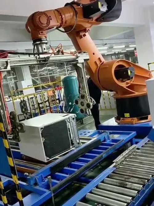 冰箱自动化生产线 华象工业 工业机器人 自动化改造 自动化生产线